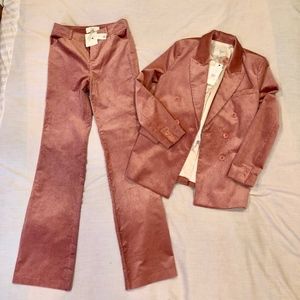 Never-Work Joie Pink Corduroy Pants